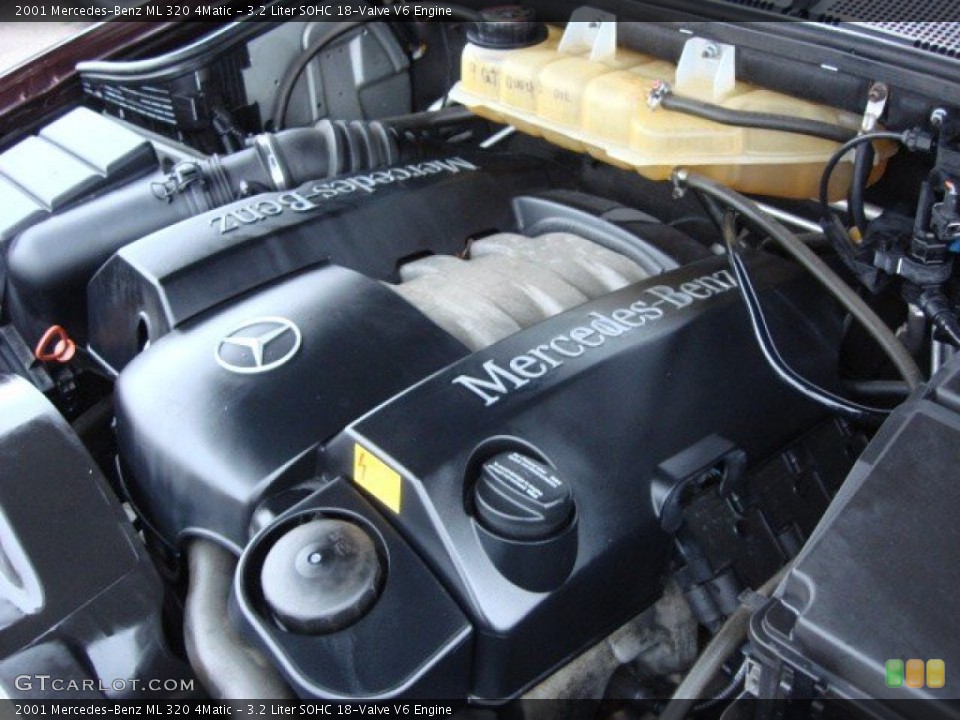 3.2 Liter SOHC 18-Valve V6 Engine for the 2001 Mercedes-Benz ML #67943063