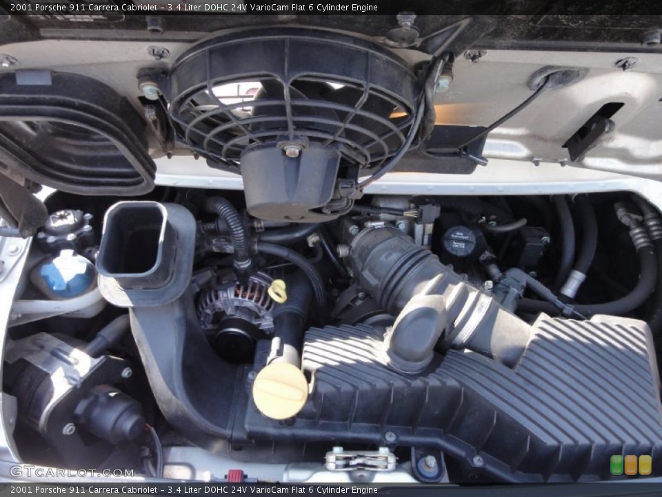 3.4 Liter DOHC 24V VarioCam Flat 6 Cylinder Engine for the 2001 Porsche 911 #67950062