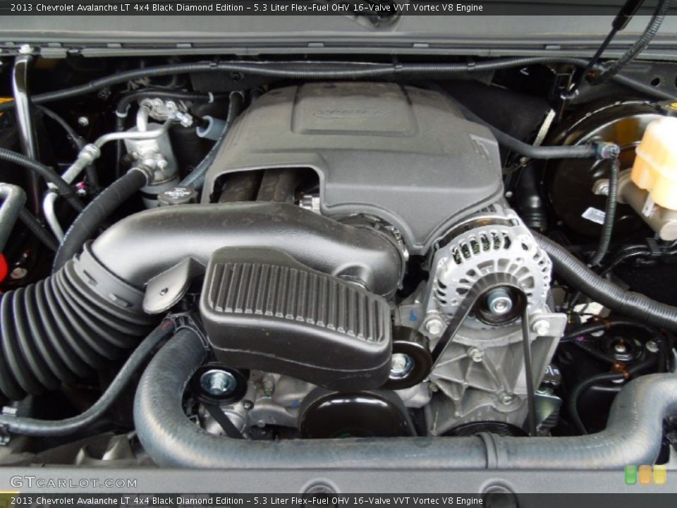 5.3 Liter Flex-Fuel OHV 16-Valve VVT Vortec V8 Engine for the 2013 Chevrolet Avalanche #67957952