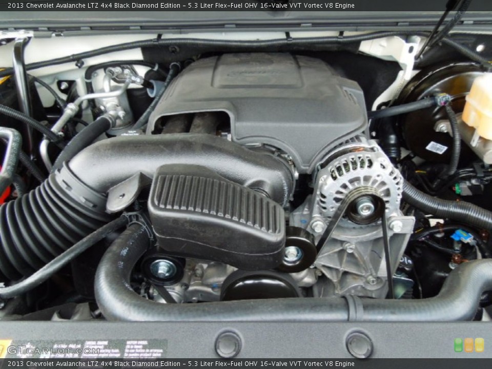 5.3 Liter Flex-Fuel OHV 16-Valve VVT Vortec V8 Engine for the 2013 Chevrolet Avalanche #67958129