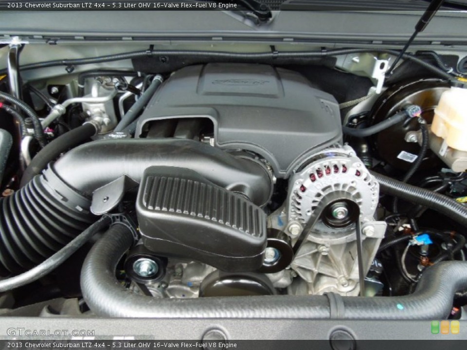 5.3 Liter OHV 16-Valve Flex-Fuel V8 Engine for the 2013 Chevrolet Suburban #67958303