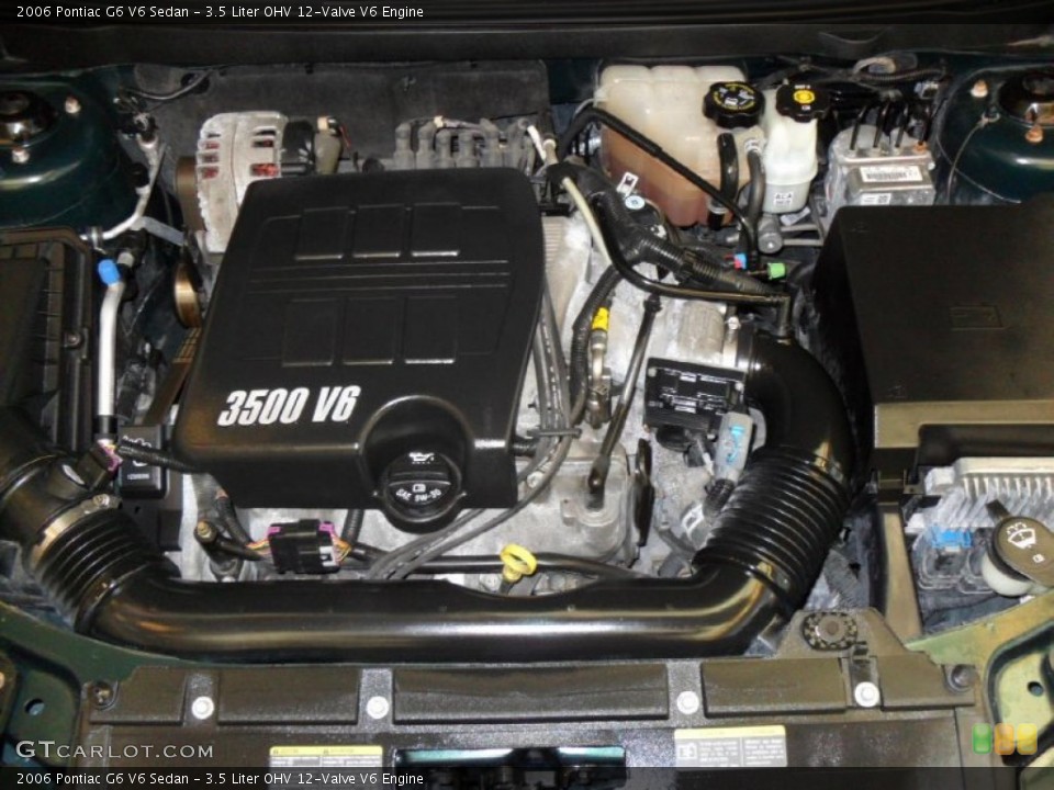 3.5 Liter OHV 12-Valve V6 Engine for the 2006 Pontiac G6 #67960187