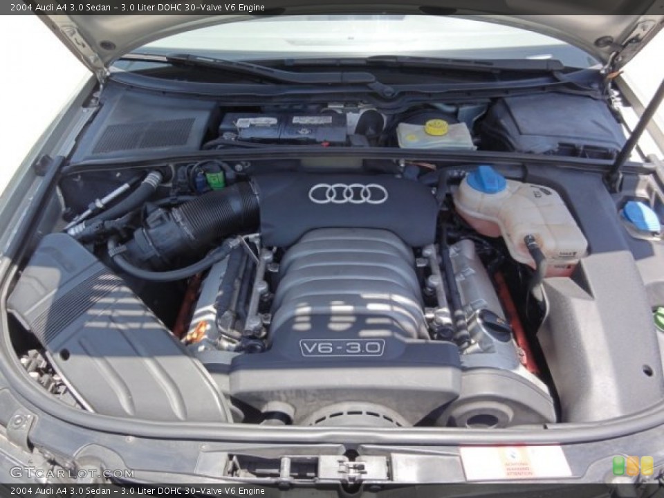 3.0 Liter DOHC 30-Valve V6 Engine for the 2004 Audi A4 #67963147