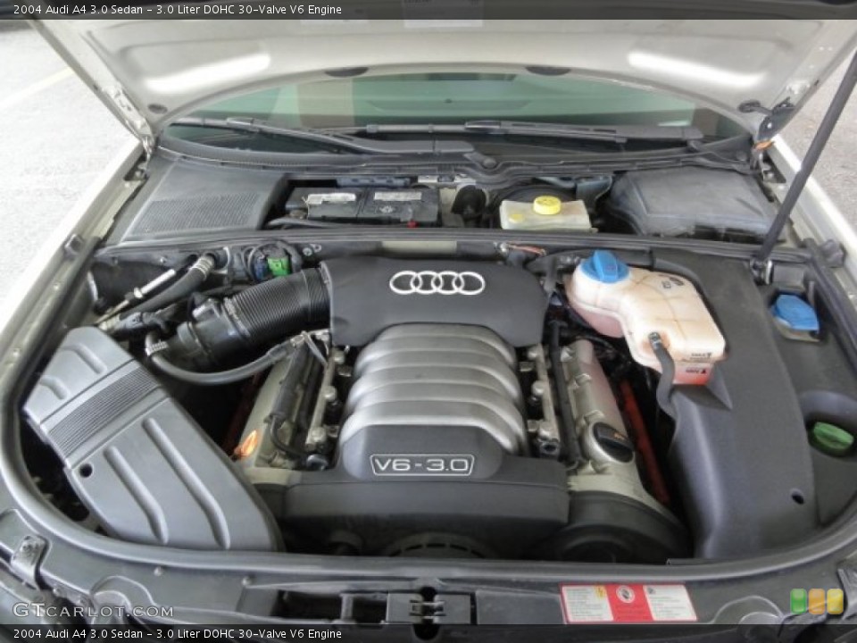 3.0 Liter DOHC 30-Valve V6 Engine for the 2004 Audi A4 #67963171