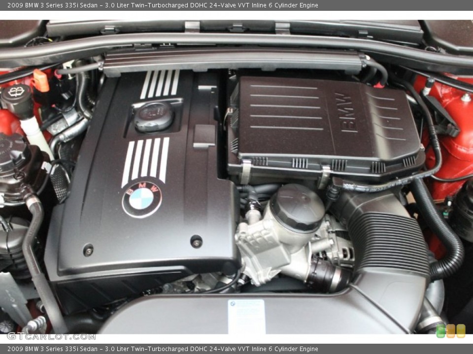 3.0 Liter Twin-Turbocharged DOHC 24-Valve VVT Inline 6 Cylinder Engine for the 2009 BMW 3 Series #67967950