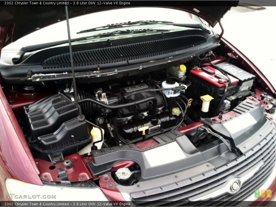 3.8 Liter OHV 12-Valve V6 Engine for the 2002 Chrysler Town & Country #67972009