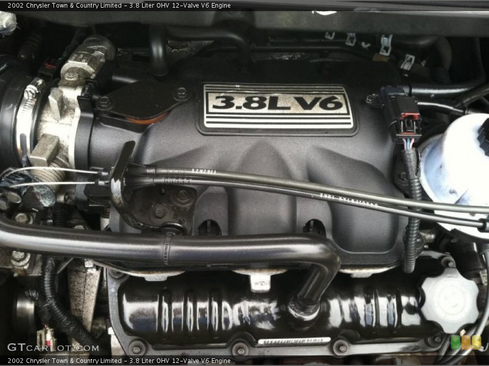 3.8 Liter OHV 12-Valve V6 Engine for the 2002 Chrysler Town & Country #67972021