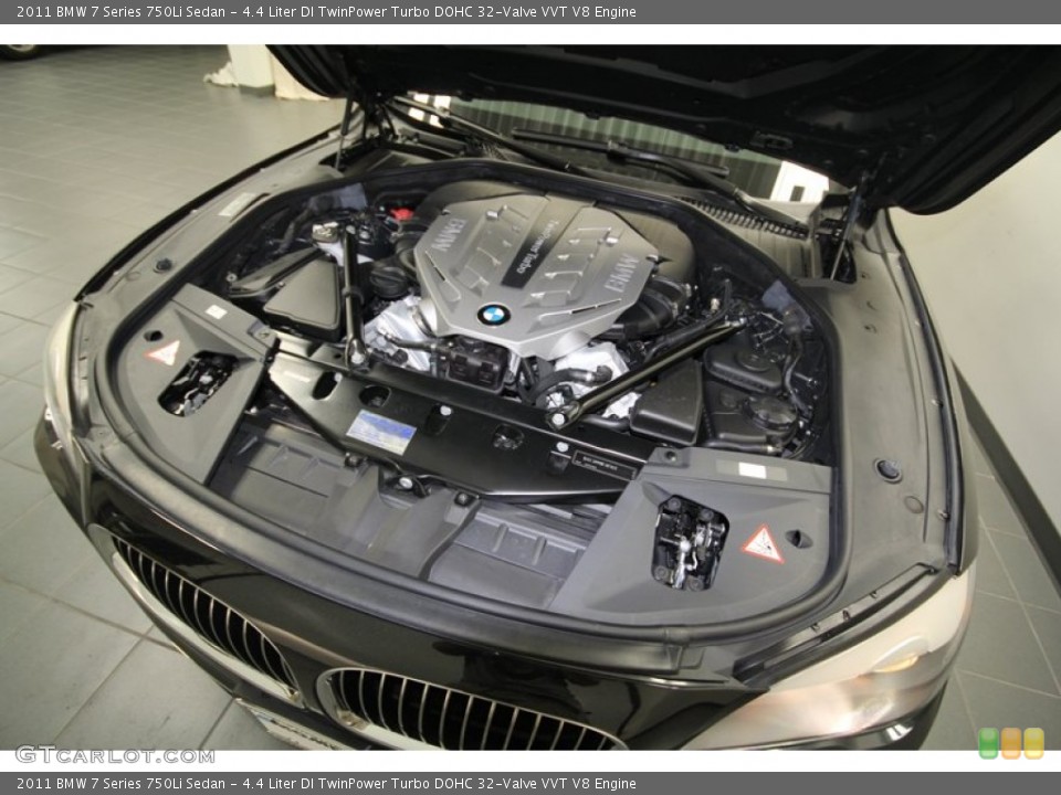 4.4 Liter DI TwinPower Turbo DOHC 32-Valve VVT V8 Engine for the 2011 BMW 7 Series #67972972