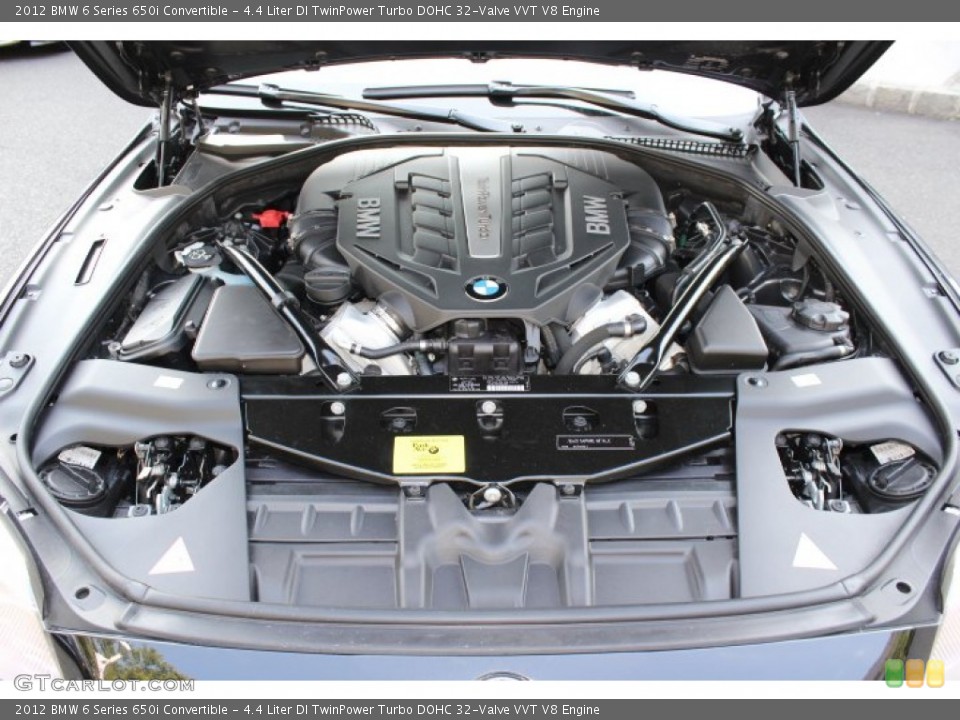 4.4 Liter DI TwinPower Turbo DOHC 32-Valve VVT V8 Engine for the 2012 BMW 6 Series #67977241