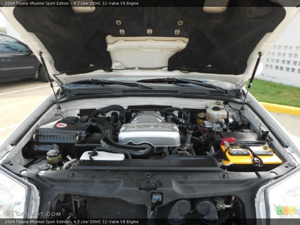 4.7 Liter DOHC 32-Valve V8 Engine for the 2004 Toyota 4Runner #67978928