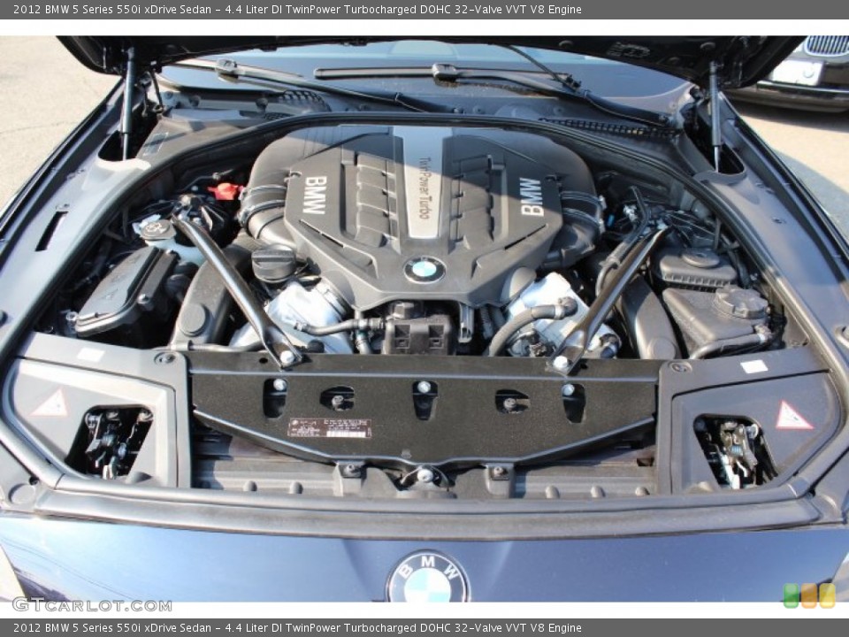 4.4 Liter DI TwinPower Turbocharged DOHC 32-Valve VVT V8 Engine for the 2012 BMW 5 Series #67979584
