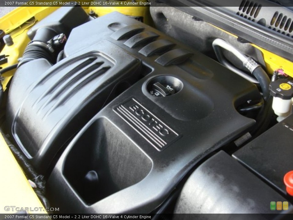 2.2 Liter DOHC 16-Valve 4 Cylinder Engine for the 2007 Pontiac G5 #67981409