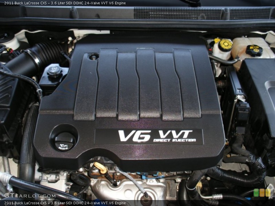3.6 Liter SIDI DOHC 24-Valve VVT V6 Engine for the 2011 Buick LaCrosse #67983995