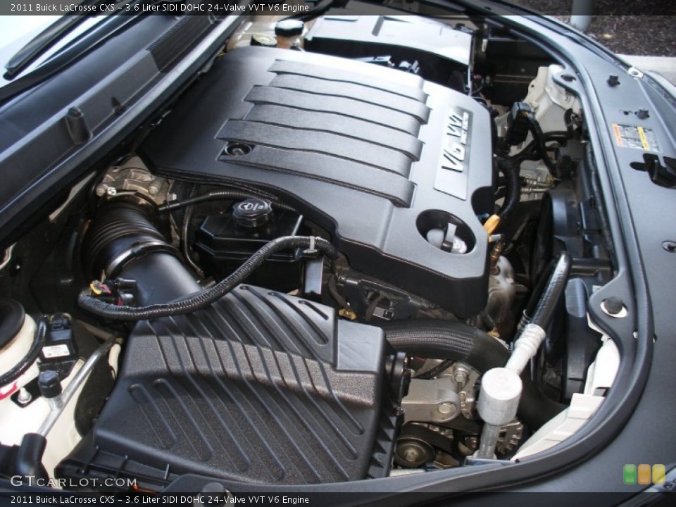 3.6 Liter SIDI DOHC 24-Valve VVT V6 Engine for the 2011 Buick LaCrosse #67984011