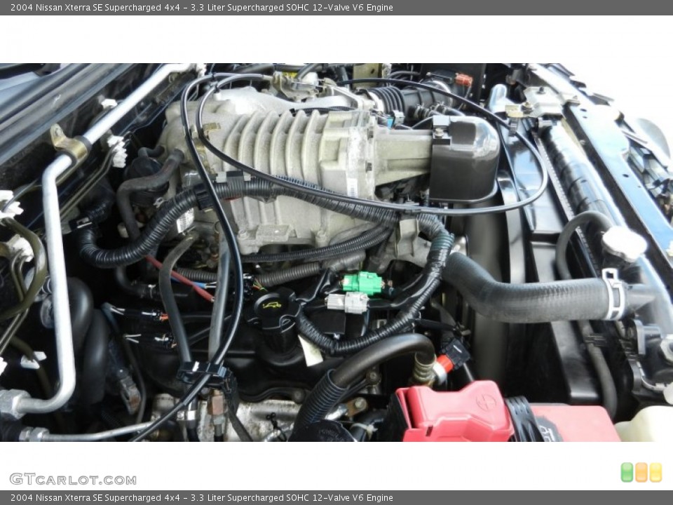3.3 Liter Supercharged SOHC 12-Valve V6 Engine for the 2004 Nissan Xterra #67986440