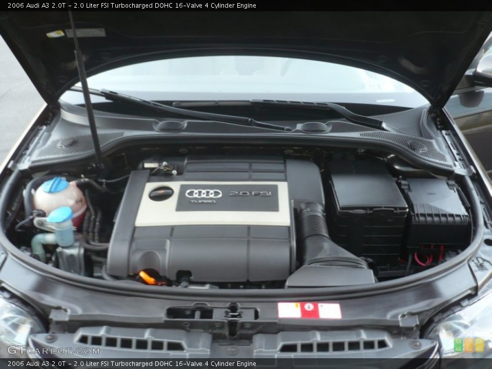2.0 Liter FSI Turbocharged DOHC 16-Valve 4 Cylinder Engine for the 2006 Audi A3 #67986713