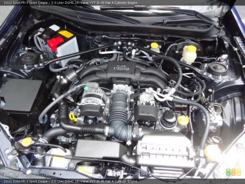 2.0 Liter DOHC 16-Valve VVT D-4S Flat 4 Cylinder Engine for the 2013 Scion FR-S #67997045