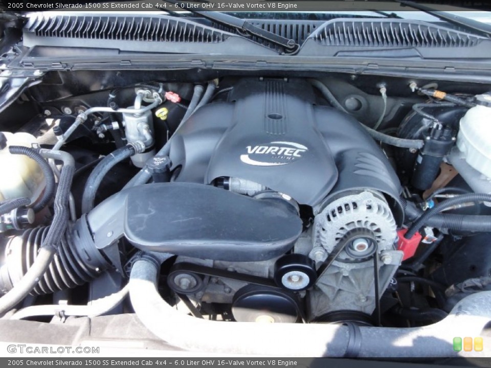 6.0 Liter OHV 16-Valve Vortec V8 Engine for the 2005 Chevrolet Silverado 1500 #67999418