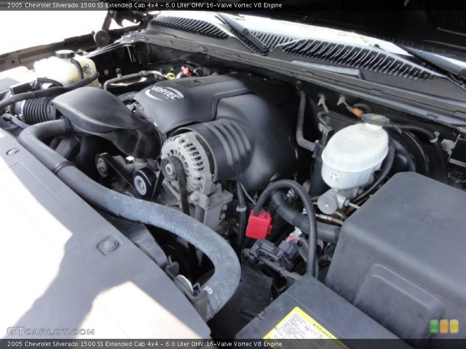 6.0 Liter OHV 16-Valve Vortec V8 Engine for the 2005 Chevrolet Silverado 1500 #67999427