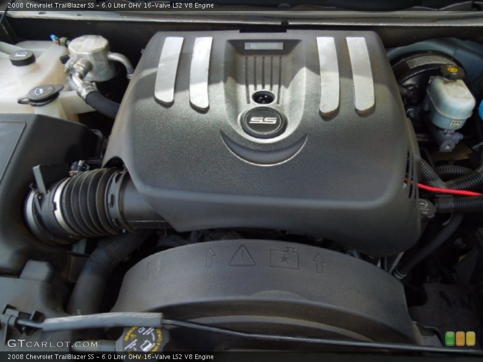 6.0 Liter OHV 16-Valve LS2 V8 Engine for the 2008 Chevrolet TrailBlazer #68013026