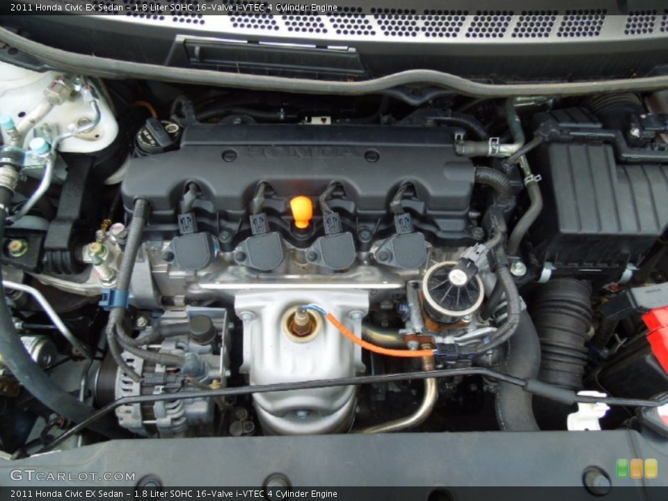 1.8 Liter SOHC 16-Valve i-VTEC 4 Cylinder Engine for the 2011 Honda Civic #68013690