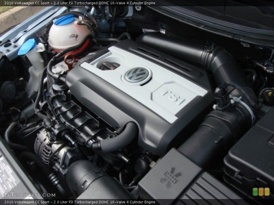 2.0 Liter FSI Turbocharged DOHC 16-Valve 4 Cylinder Engine for the 2010 Volkswagen CC #68028881