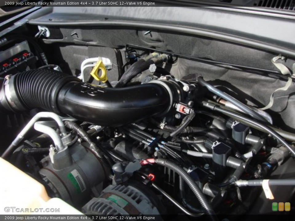 3.7 Liter SOHC 12-Valve V6 Engine for the 2009 Jeep Liberty #68029172