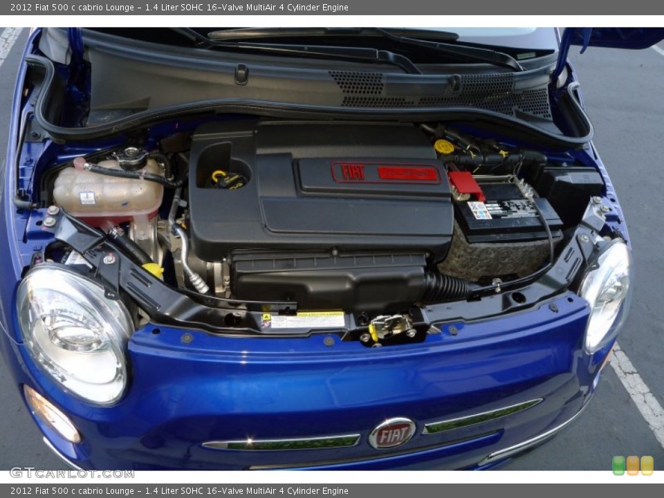 1.4 Liter SOHC 16-Valve MultiAir 4 Cylinder Engine for the 2012 Fiat 500 #68046250