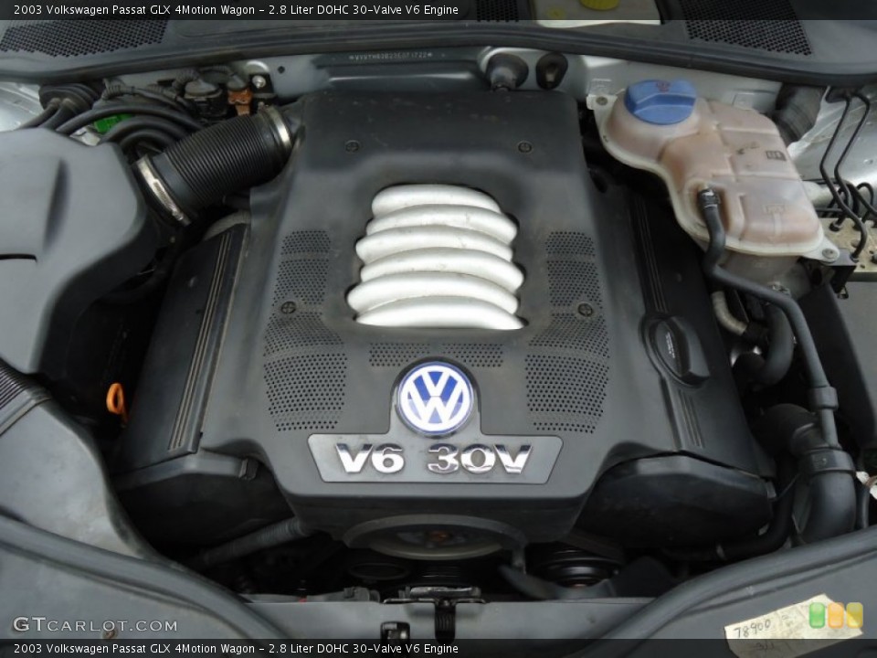 2.8 Liter DOHC 30-Valve V6 Engine for the 2003 Volkswagen Passat #68047702