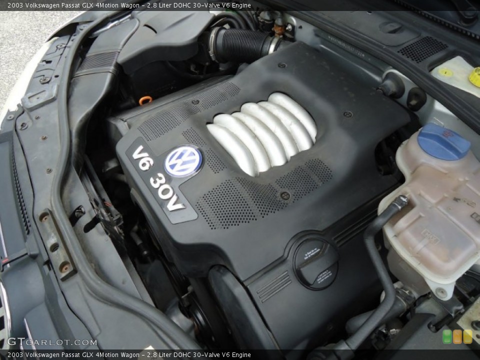 2.8 Liter DOHC 30-Valve V6 Engine for the 2003 Volkswagen Passat #68047708