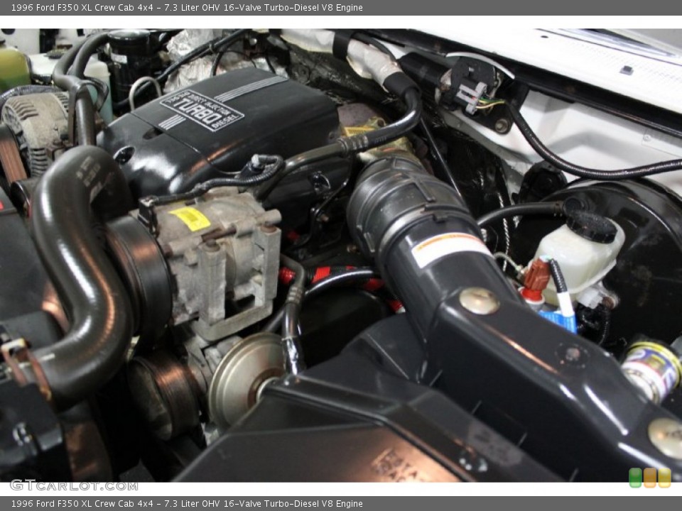 7.3 Liter OHV 16-Valve Turbo-Diesel V8 Engine for the 1996 Ford F350 #68052745