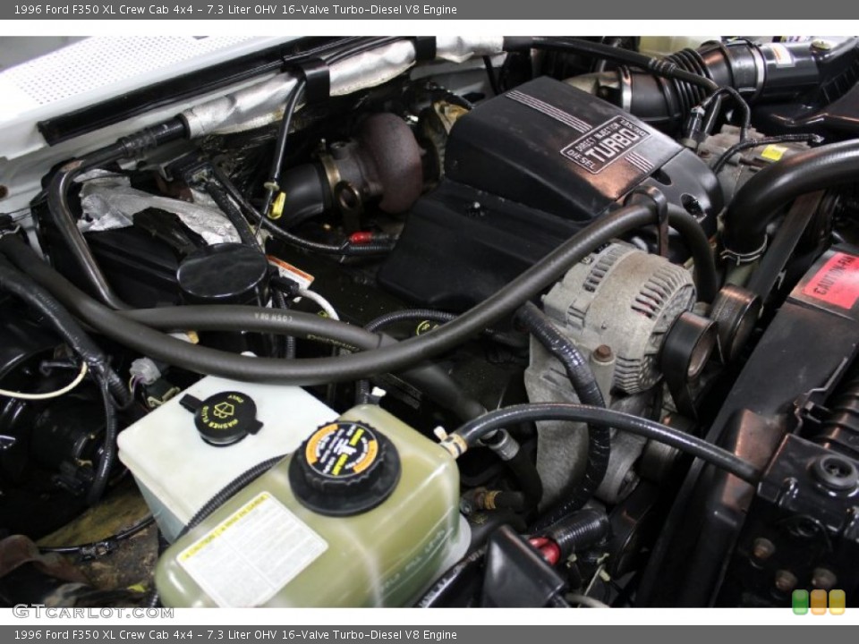 7.3 Liter OHV 16-Valve Turbo-Diesel V8 Engine for the 1996 Ford F350 #68052755