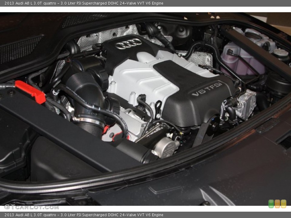 3.0 Liter FSI Supercharged DOHC 24-Valve VVT V6 Engine for the 2013 Audi A8 #68062112