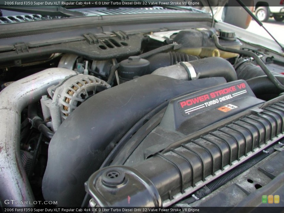 6.0 Liter Turbo Diesel OHV 32 Valve Power Stroke V8 Engine for the 2006 Ford F350 Super Duty #68068259