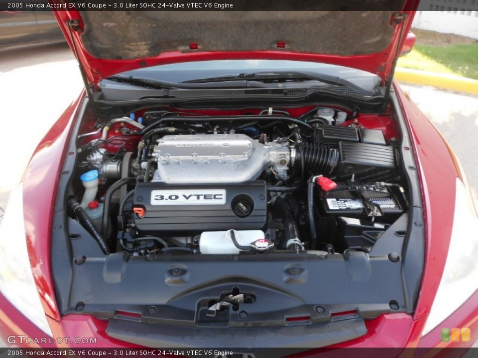 3.0 Liter SOHC 24-Valve VTEC V6 Engine for the 2005 Honda Accord #68070020