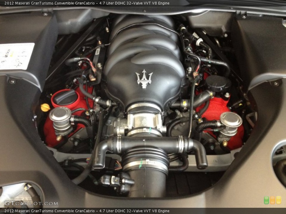4.7 Liter DOHC 32-Valve VVT V8 Engine for the 2012 Maserati GranTurismo Convertible #68074193