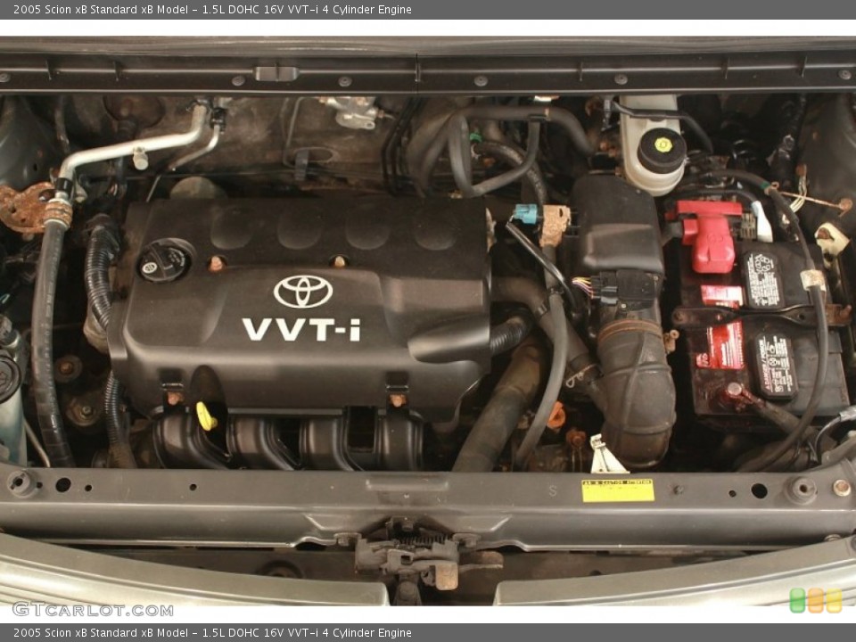 1.5L DOHC 16V VVT-i 4 Cylinder Engine for the 2005 Scion xB #68075301