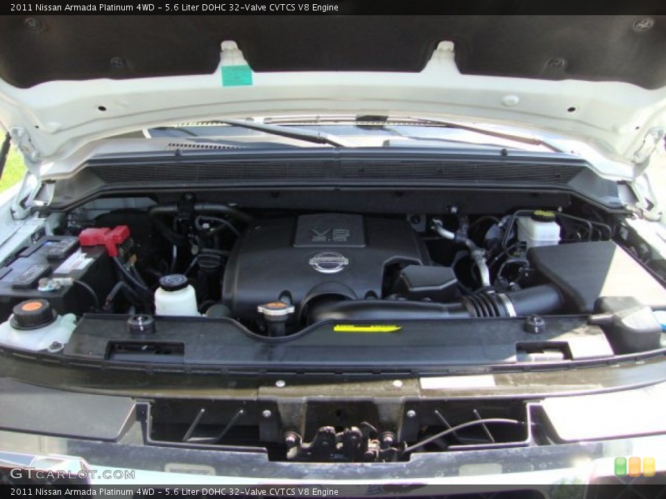 5.6 Liter DOHC 32-Valve CVTCS V8 Engine for the 2011 Nissan Armada #68081444