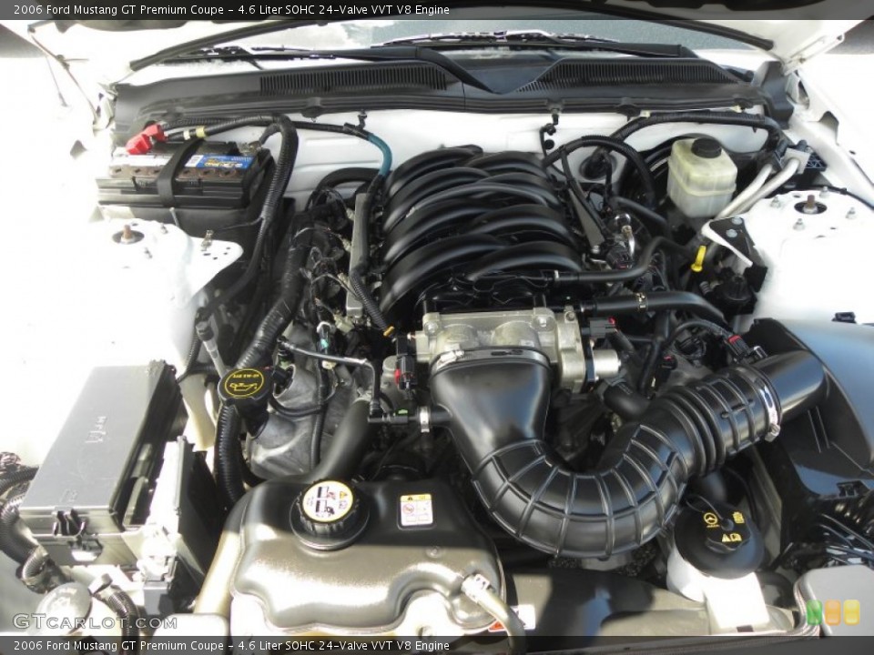 4.6 Liter SOHC 24-Valve VVT V8 Engine for the 2006 Ford Mustang #68085626