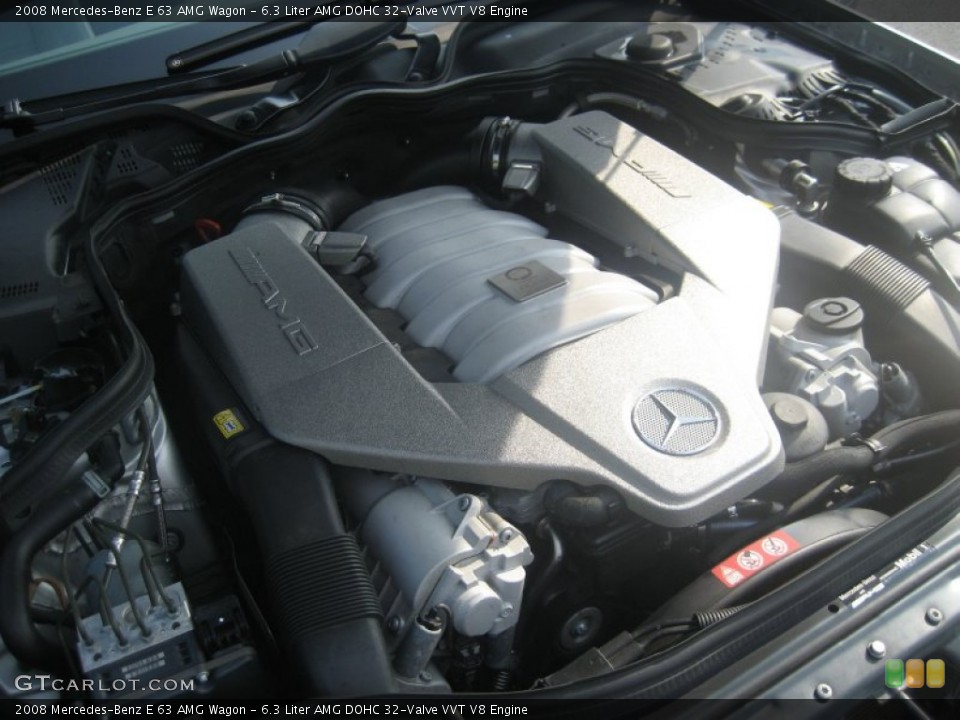 6.3 Liter AMG DOHC 32-Valve VVT V8 Engine for the 2008 Mercedes-Benz E #68092010
