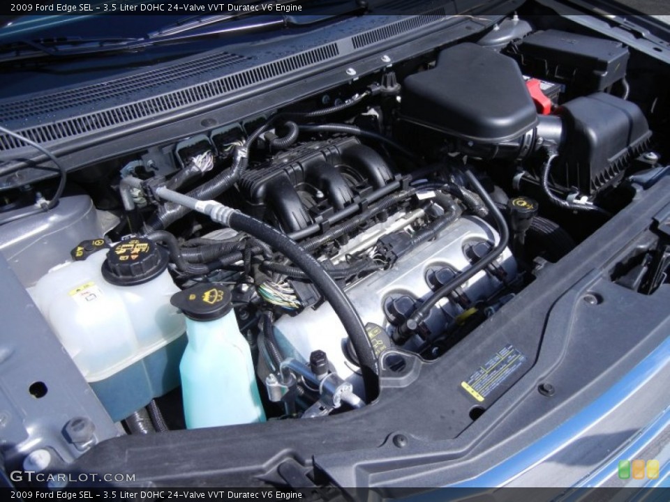 3.5 Liter DOHC 24-Valve VVT Duratec V6 Engine for the 2009 Ford Edge #68095857