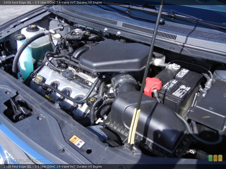 3.5 Liter DOHC 24-Valve VVT Duratec V6 Engine for the 2009 Ford Edge #68095868