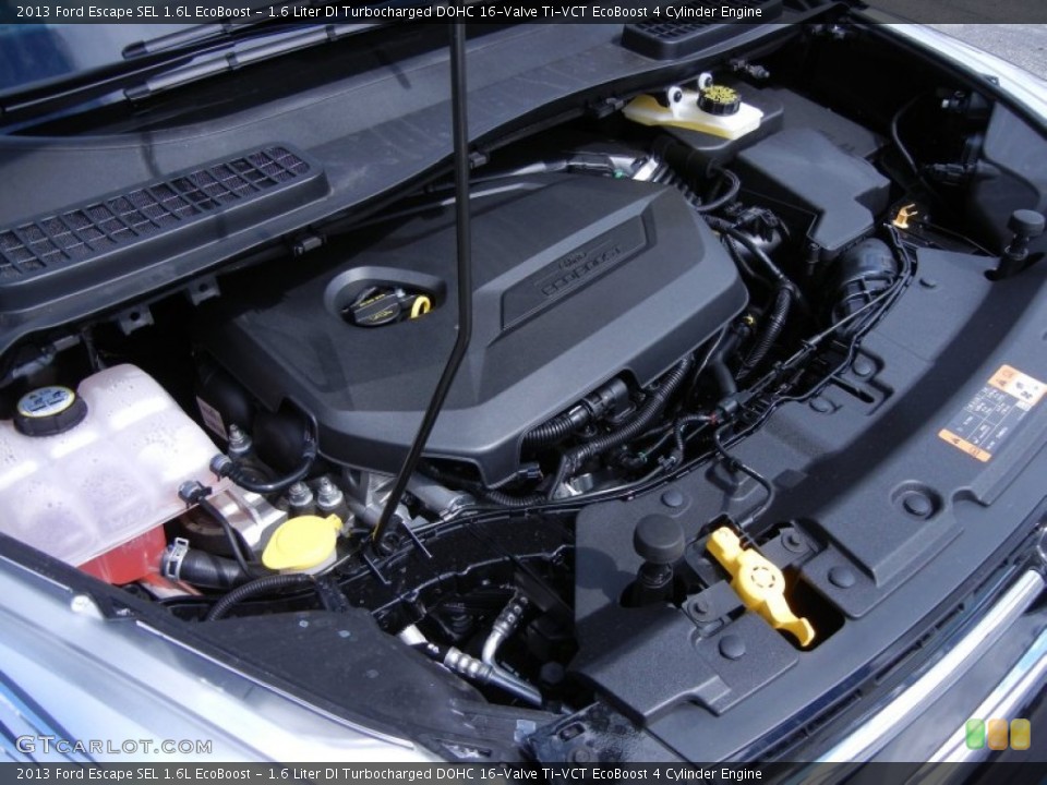 1.6 Liter DI Turbocharged DOHC 16-Valve Ti-VCT EcoBoost 4 Cylinder Engine for the 2013 Ford Escape #68096477