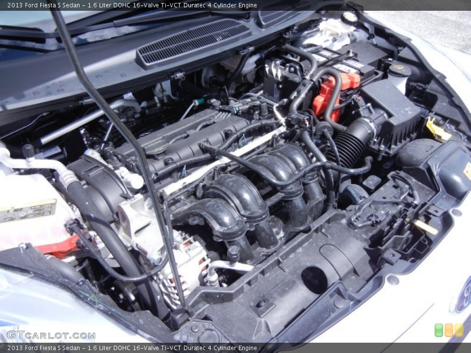 1.6 Liter DOHC 16-Valve Ti-VCT Duratec 4 Cylinder Engine for the 2013 Ford Fiesta #68096807