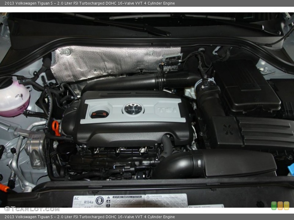 2.0 Liter FSI Turbocharged DOHC 16-Valve VVT 4 Cylinder Engine for the 2013 Volkswagen Tiguan #68101949