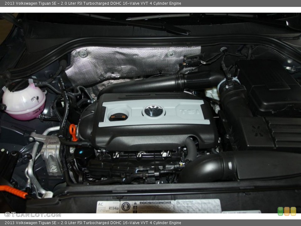 2.0 Liter FSI Turbocharged DOHC 16-Valve VVT 4 Cylinder Engine for the 2013 Volkswagen Tiguan #68102225