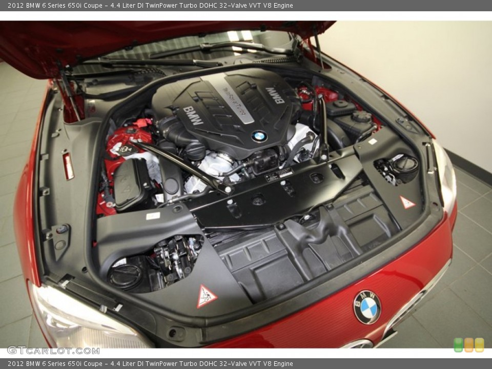 4.4 Liter DI TwinPower Turbo DOHC 32-Valve VVT V8 Engine for the 2012 BMW 6 Series #68102789