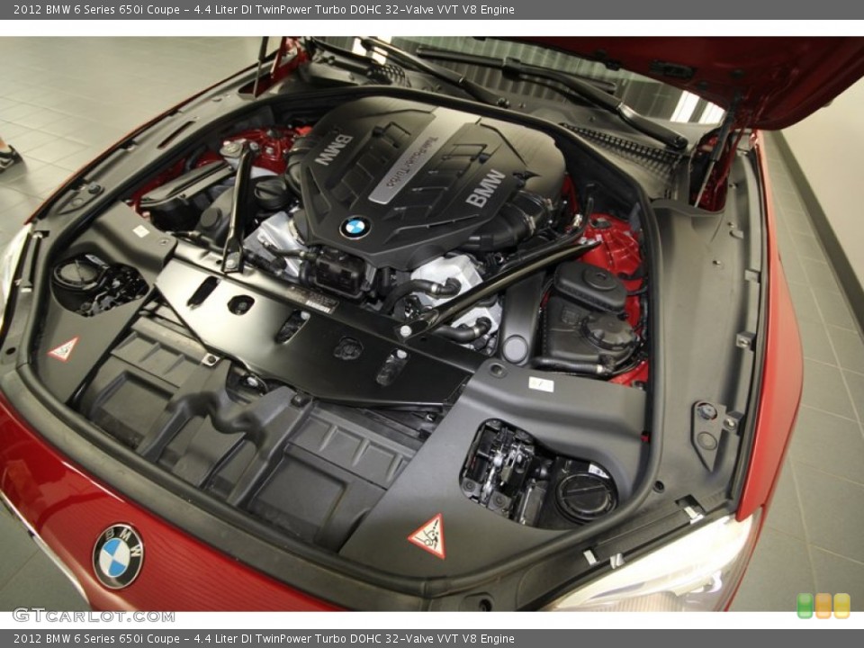 4.4 Liter DI TwinPower Turbo DOHC 32-Valve VVT V8 Engine for the 2012 BMW 6 Series #68102795