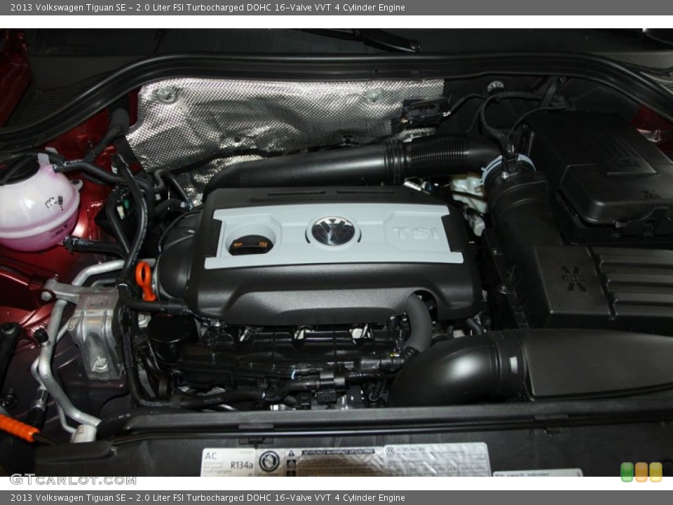 2.0 Liter FSI Turbocharged DOHC 16-Valve VVT 4 Cylinder Engine for the 2013 Volkswagen Tiguan #68102999