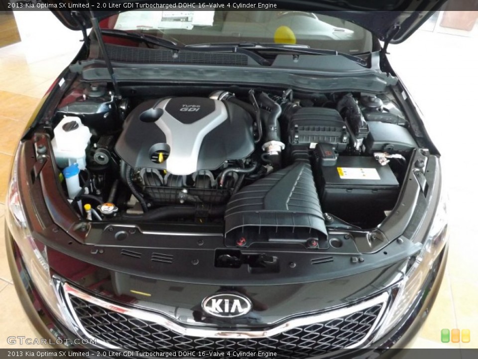 2.0 Liter GDI Turbocharged DOHC 16-Valve 4 Cylinder Engine for the 2013 Kia Optima #68106764